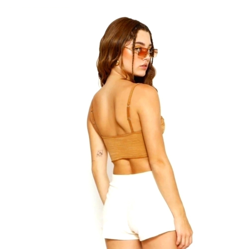 Boys Lie | Autumn Suede Bustier - Picture 2 of 5